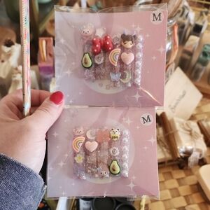 SALE ❤️ Nails Press On Or Glue Long NeW